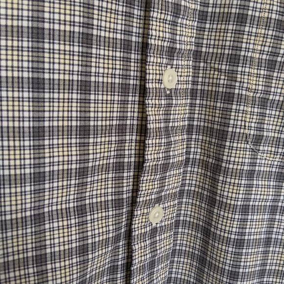 Men's Nautica plaid button down long sleeve - Picture 4 of 8